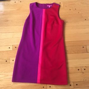 Fully lined geometric Betsey Johnson dress